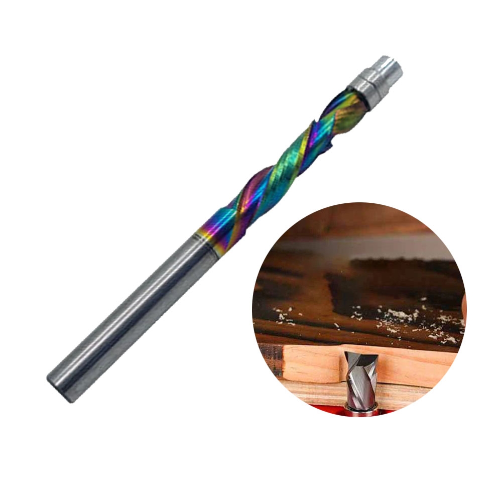 목공 절단 트리밍 트리머비트 스파이럴 베어링 샹크 6mm 목공용 엔드밀