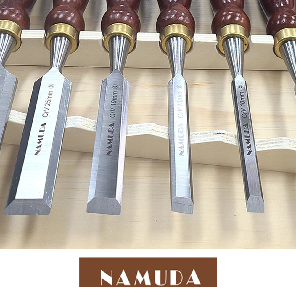 나무다 목공작업 우드끌 6PCS 목공용 끌세트 WD-06P