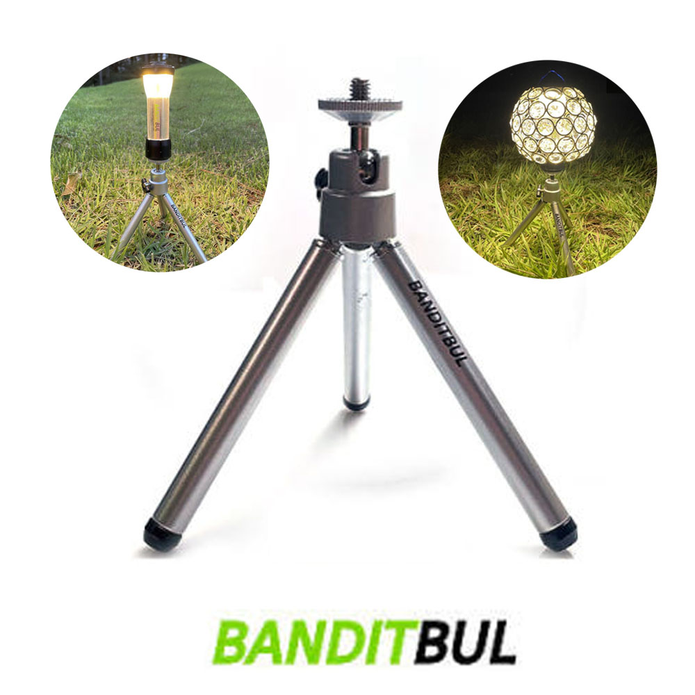 반딧불 감성 캠핑 랜턴스탠드 거치대 충전랜턴용 2단 삼각대