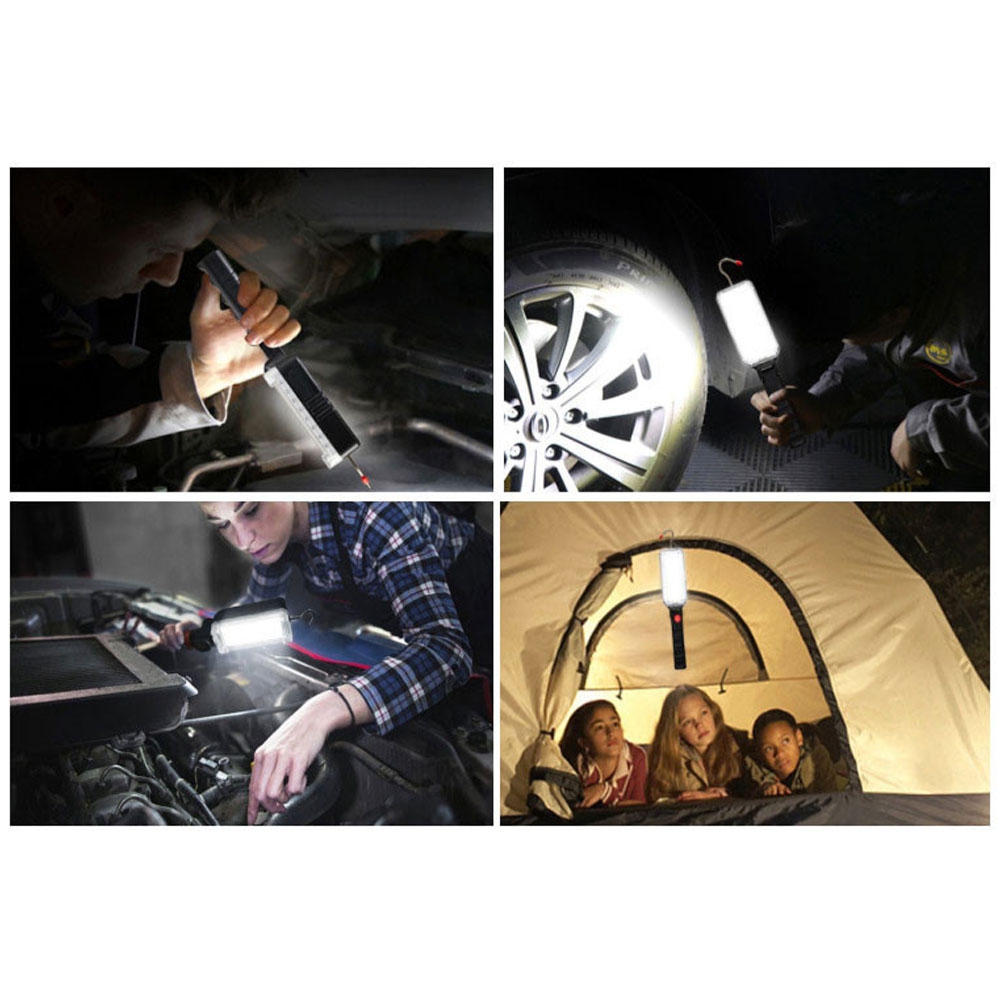 아누스 360도 회전고리 카센타조명 자동차정비 LED 34구 충전 작업등 ZJ-859