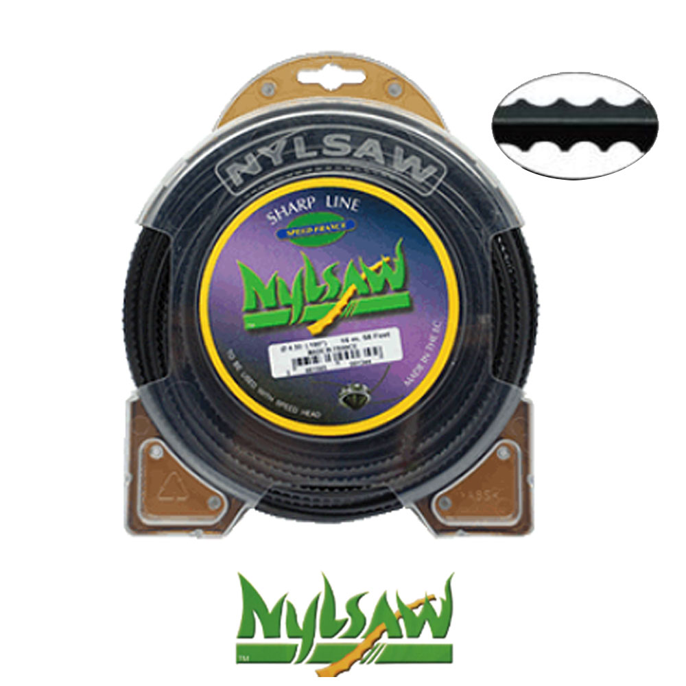 스피드프랑스 4.50mmX16M 톱날형 예초기끈 STL-4516R 벌초 잔디깎이 산소