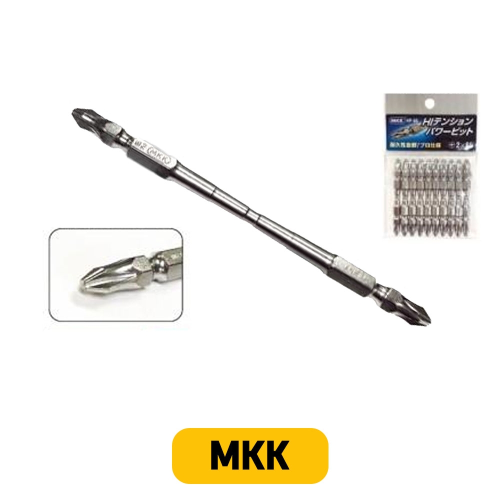 MKK 2x6.35x65mm 토션비트날 HP-65 1봉 10매입 임팩용 토션빗트