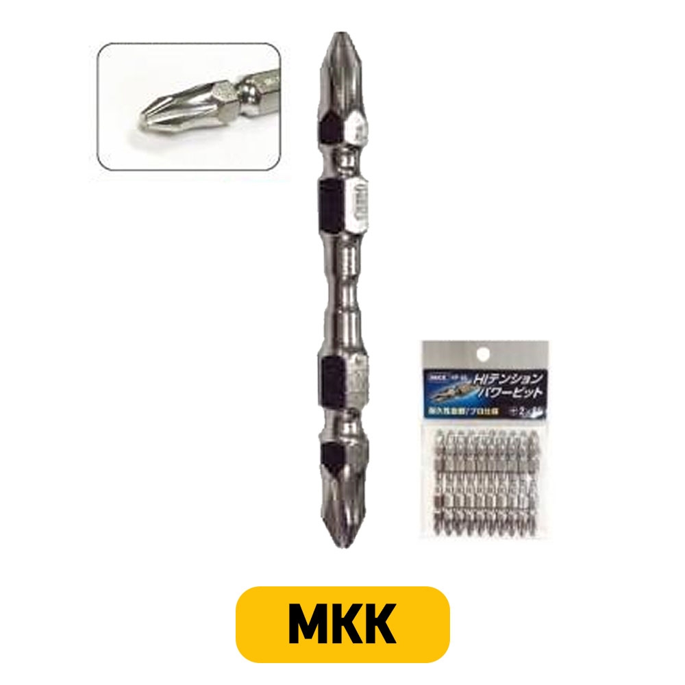 MKK 2x6.35x65mm 토션비트날 HP-65 1봉 10매입 임팩용 토션빗트