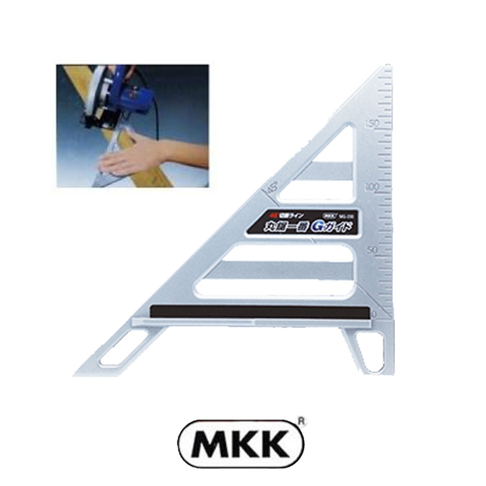MKK 200mm 목공용 삼각자 MG-200 각도자 연귀자