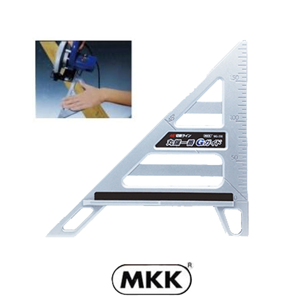 MKK 200mm 목공용 삼각자 MG-200 각도자 연귀자
