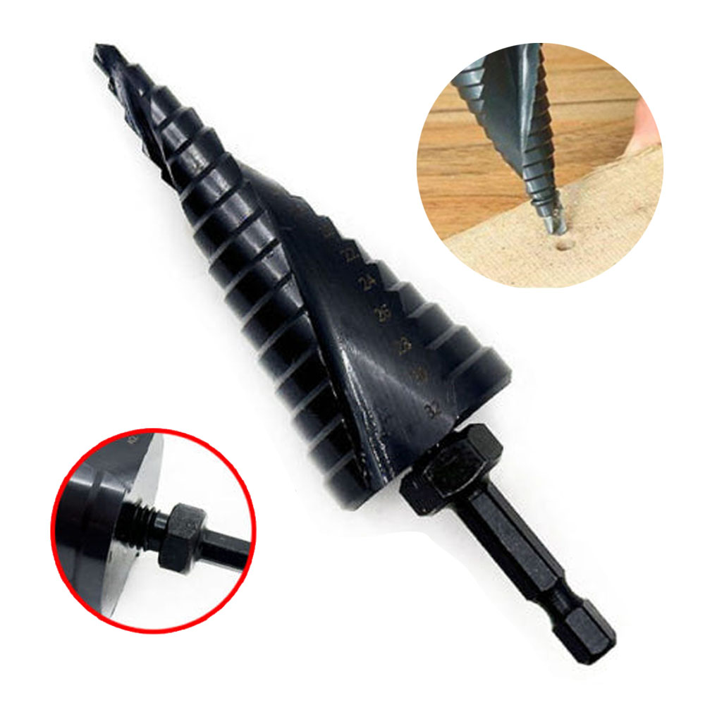 아누스 4-32mm 육각드릴 RD-527 나선형 스텝드릴 분리형