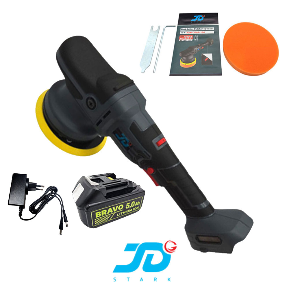 제이디스타크 마끼다호환 폴리셔 20V 배터리1팩 충전광택기 JDM-CDAP-150