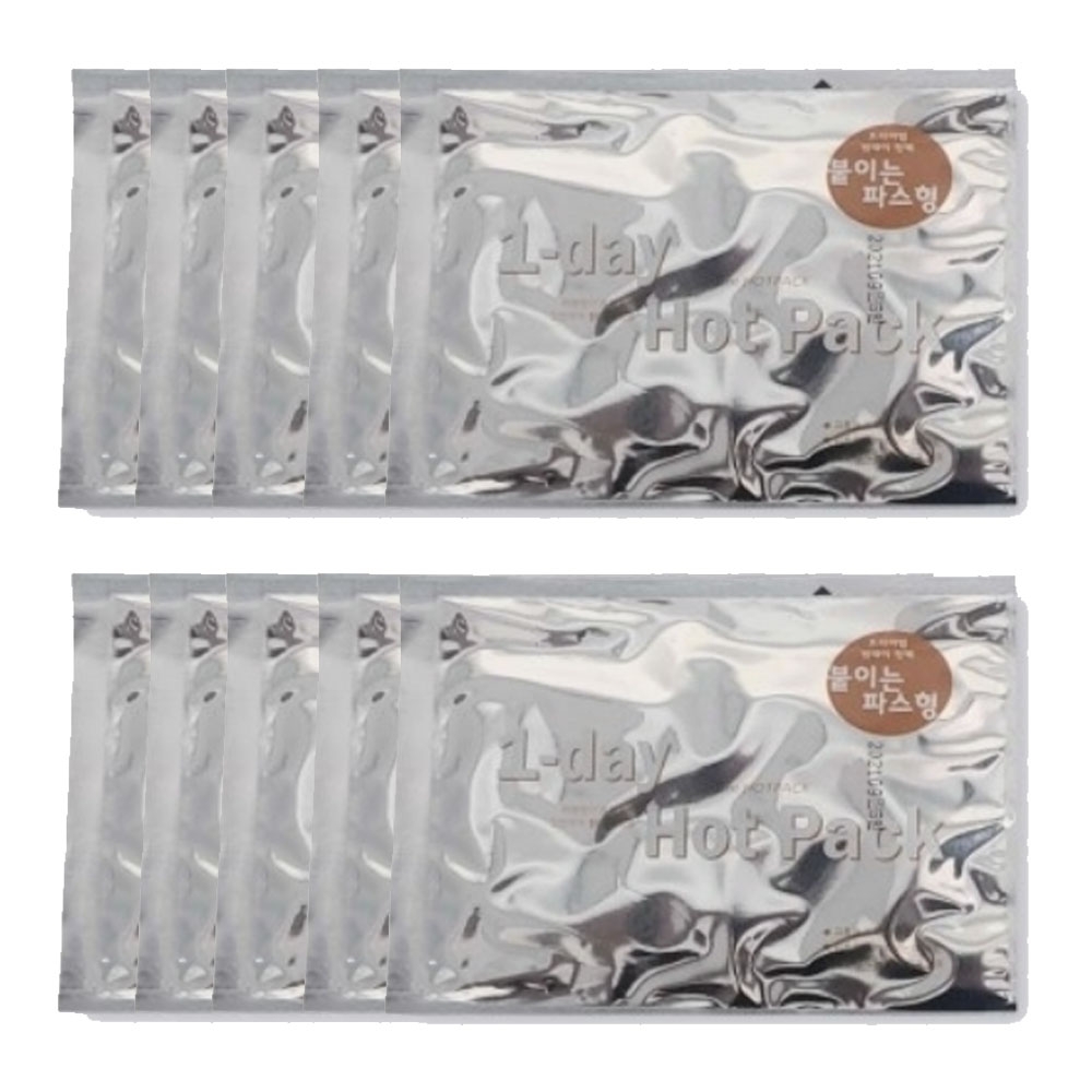 원데이 손난로형 대용량 150g 강병장 핫팩 10매