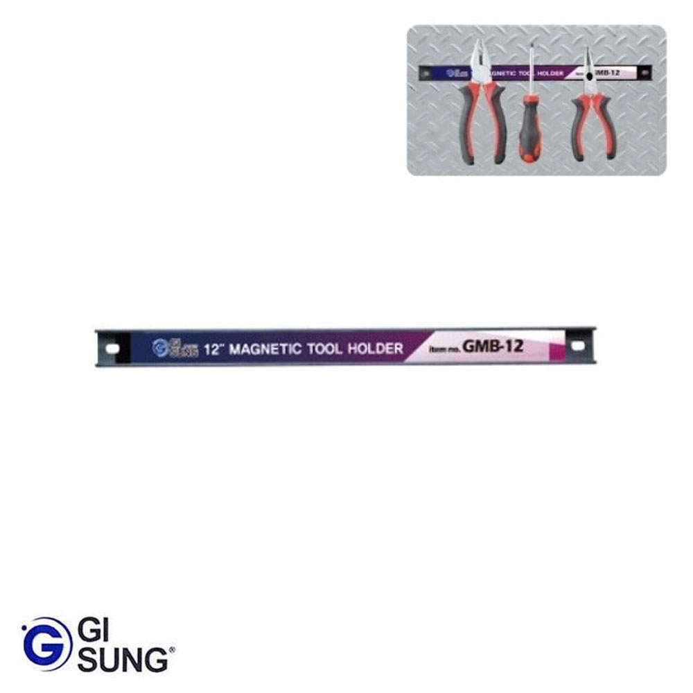 기성 200mm 강력자석 수공구부착 마그네틱바 GMB-8