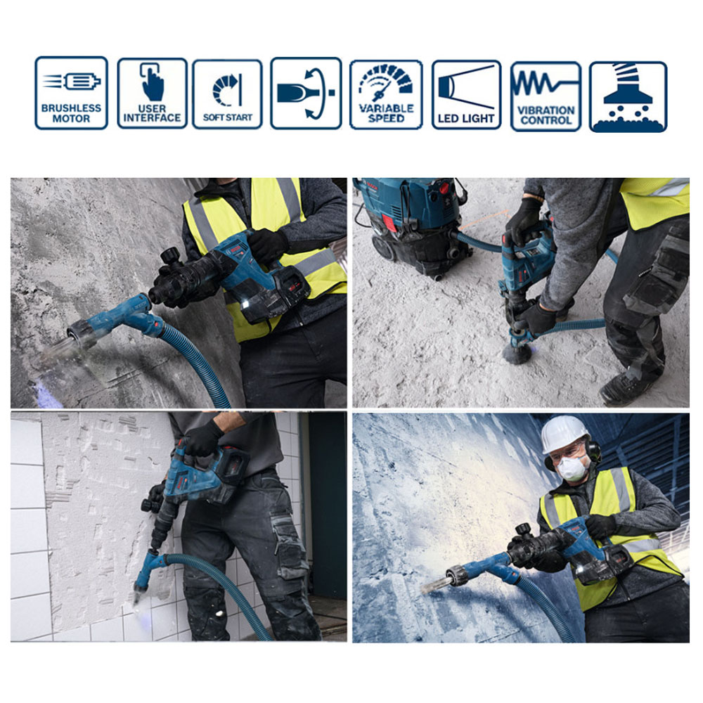 보쉬 SDS MAX 뿌레카 치즐링 18V 충전파괴함마 GSH18V-5 본체만