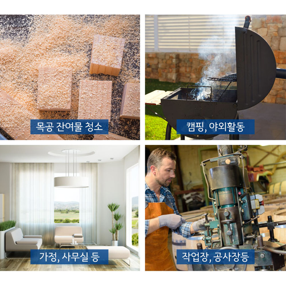 ES산업 마끼다호환 디오배터리 20V 2.0Ah 흡입 낙엽 충전송풍기 LB256M