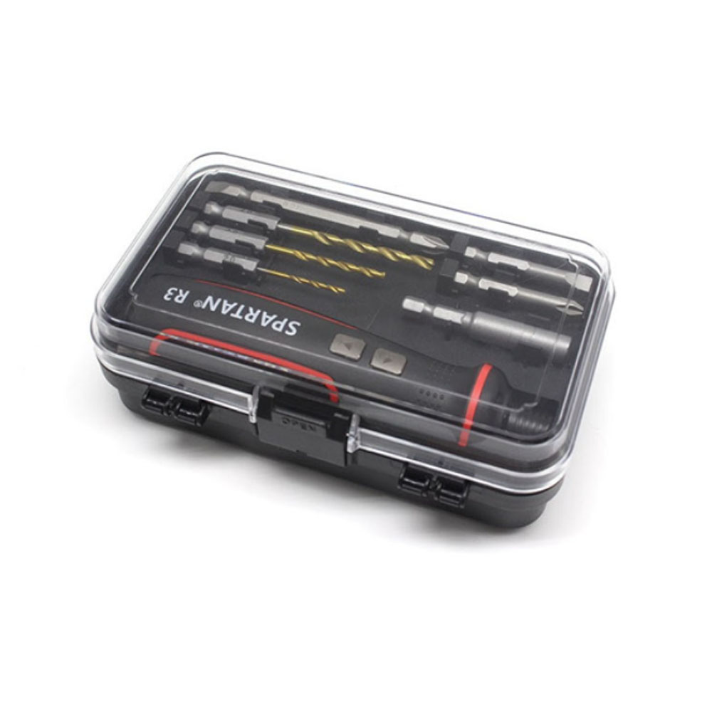 스파르탄 3.6V 2.0Ah 31PCS악세사리 C타입 USB 충전드라이버 R3 플래티넘