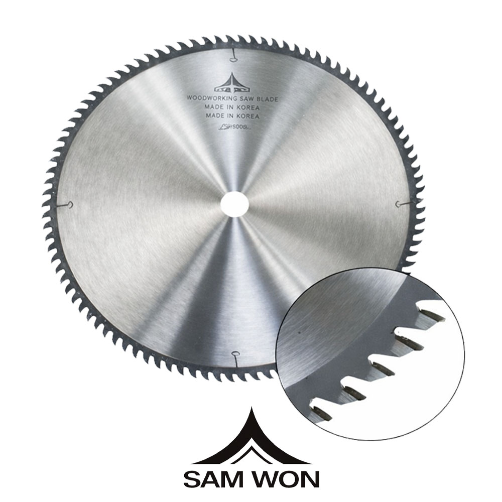 삼원 230mm 원형톱날 목공용 팁쇼