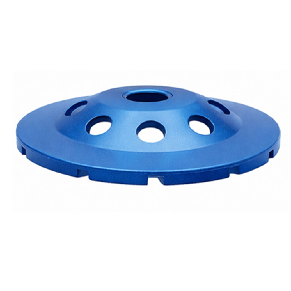 지노 175mm 콘크리트 연마 도장전 벽면평탄작업 컵휠 더블컵 ZC-7D