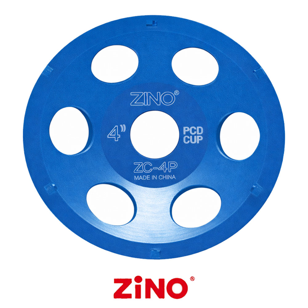 지노 105mm 우레탄 도막 제거 PCD컵 에폭시 컵휠 ZC-4P