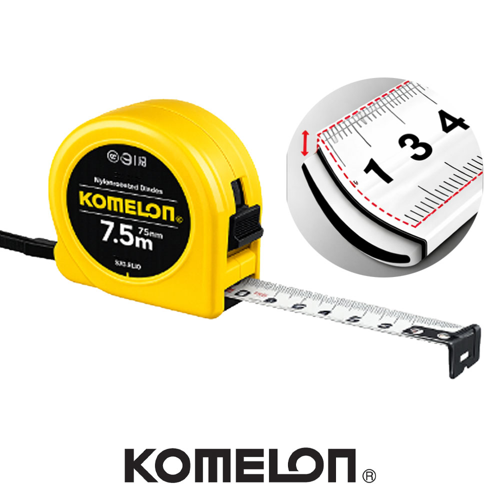 코메론 5.5M 19mm 길이측정 프로핸즈줄자 KMC-31LD