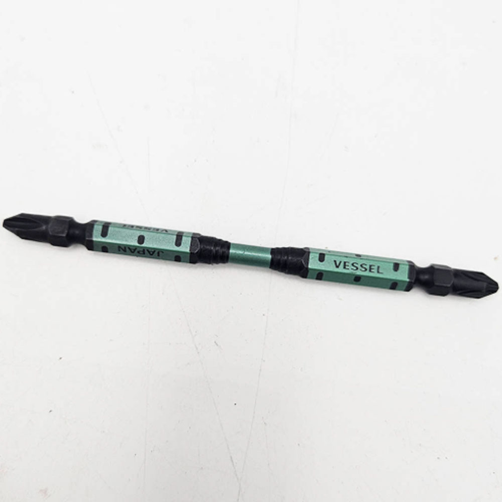 베셀 PH2 110mm 양날 십자 블랙리브스텝 토션비트 BW-413 개당판매