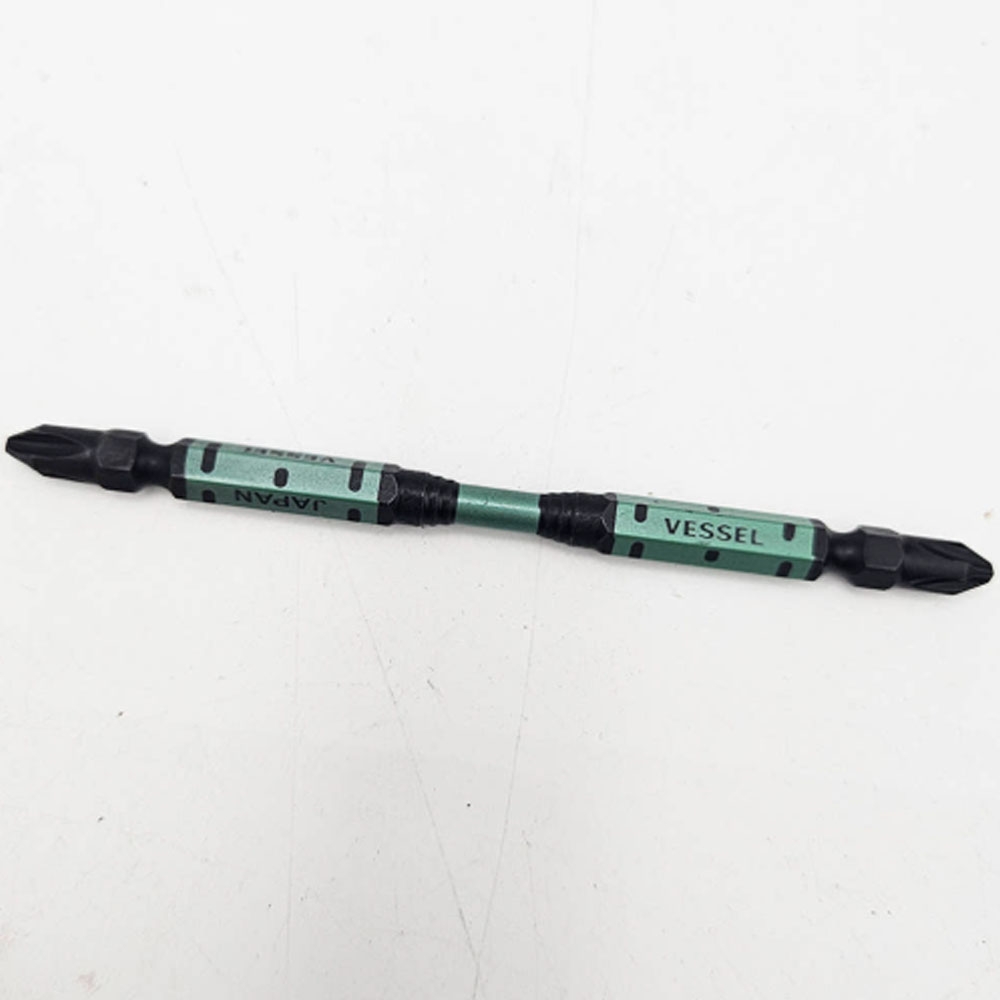 베셀 PH2 110mm 양날 십자 블랙리브스텝 토션비트 BW-413 개당판매
