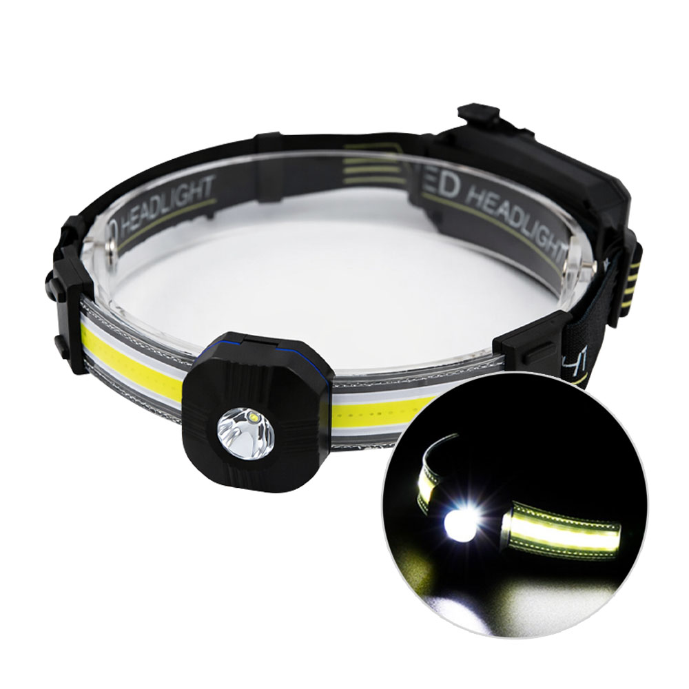 AK라온 C타입충전 XPG+COB LED 헤드랜턴 RAK-HL-XC01
