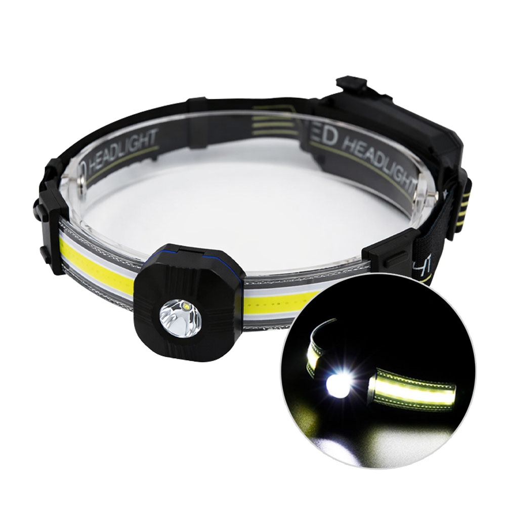 AK라온 C타입충전 XPG+COB LED 헤드랜턴 RAK-HL-XC01