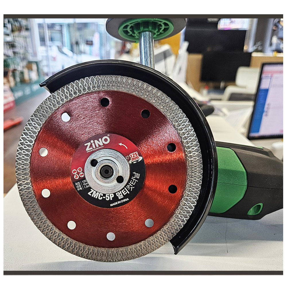 지노 125mm 콘크리트 타일 대리석 다용도 멀티컷터날 ZMC-5P