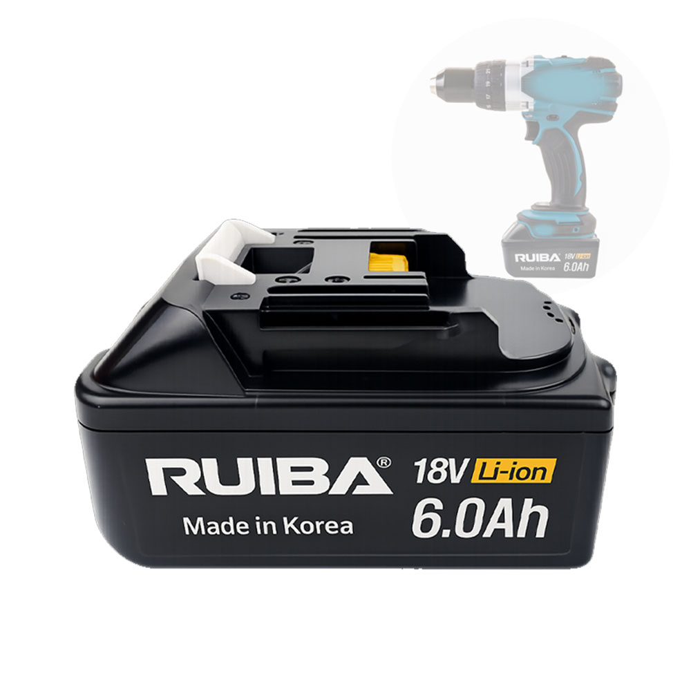 루이바 마끼다호환 18V 6.0Ah 리튬이온배터리 MT1860
