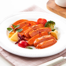 소스가 맛있는 닭가슴살 슬라이스 레드크림커리 3/5/10팩