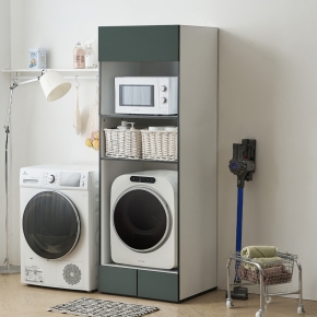 렌달 건조기수납장 주방 전자렌지  선반 수납 서랍형 키큰 렌지대 수납장