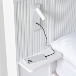 렌게 호텔식침대 호텔형 템바보드 LED 조명 수납 서랍 평상형 침대프레임 퀸 Q 1500