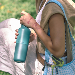 라이즈 클래식 보온보냉 루프캡 355ml 브리트니 블루