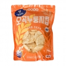 [무료배송] 국산쌀 100% 누룽지킹 오곡누룽지칩 현미 구워 만든 쌀과자 180g X 3봉지