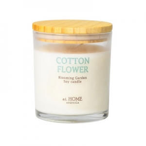 블루밍가든 소이캔들 코튼플라워 200g 답례품캔들 천연캔들 냄새제거