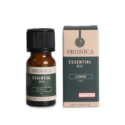 싱글 에센셜오일 레몬 10ml  천연 아로마 오일 원액 아로마테라피