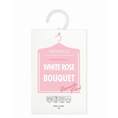 센티드 샤쉐 화이트로즈부케18g 옷걸이형 옷장 방향제