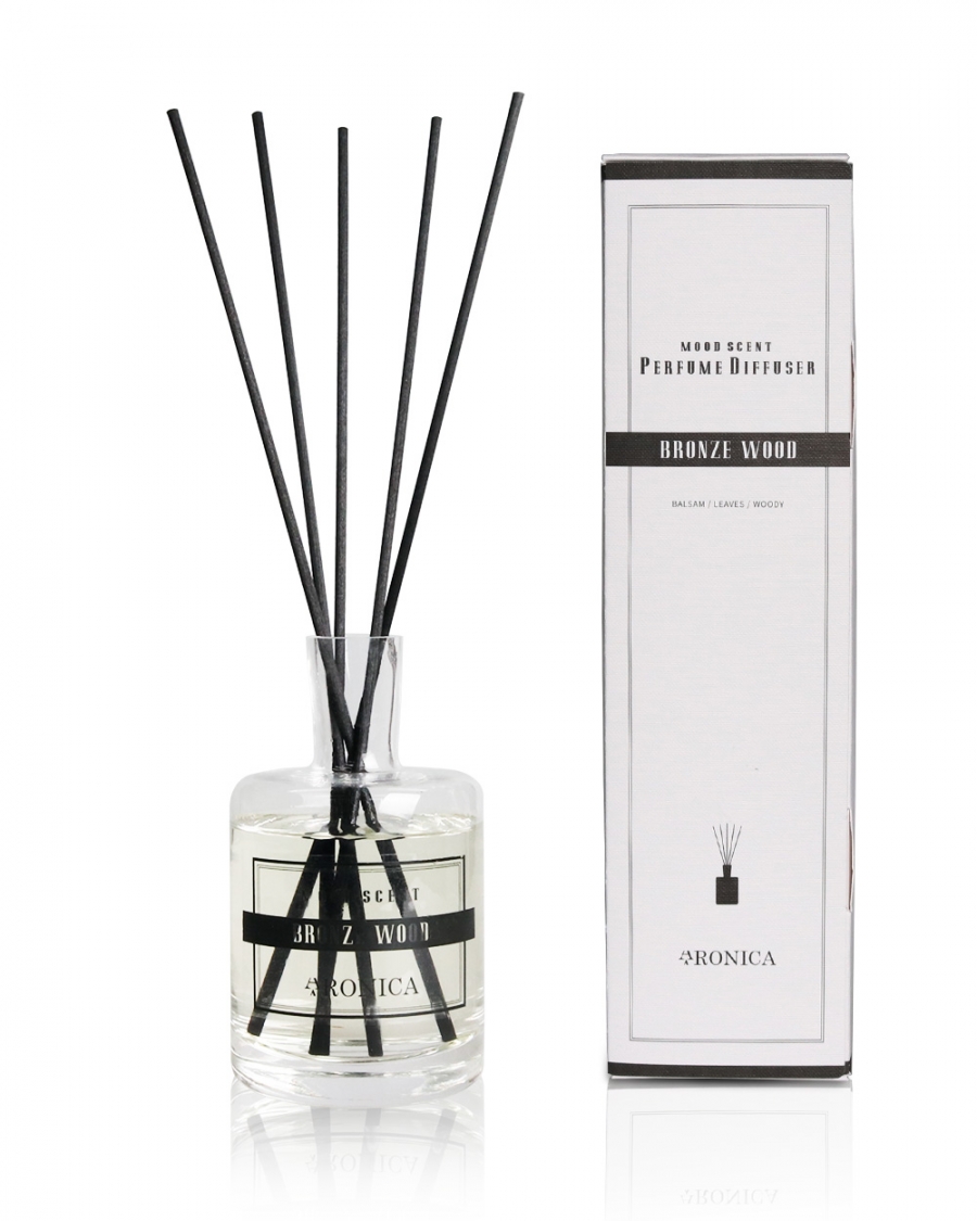 무드센트 퍼퓸 디퓨저 브론즈우드 250ml 프리미엄 인테리어 실내방향제 집들이선물