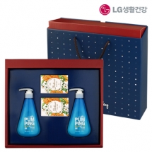LG생활건강 펌핑 치약 2개+온더바디 비누 2개 세트 [101-212763]