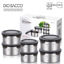 디오바코 스테인레스 원형찬통6종[610-228966]