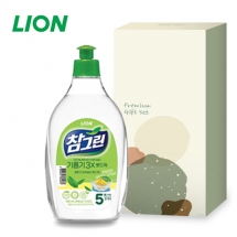 LION 참그린 레몬녹차 뽀드득 설거지 500g[301-200512]
