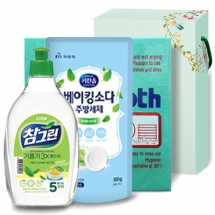 LION 참그린 레몬녹차 뽀드득 용기 500g 3종 [102-212491]