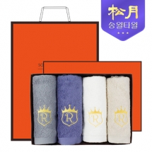 [송월타올] 로얄클래스 R60 4P 타올세트