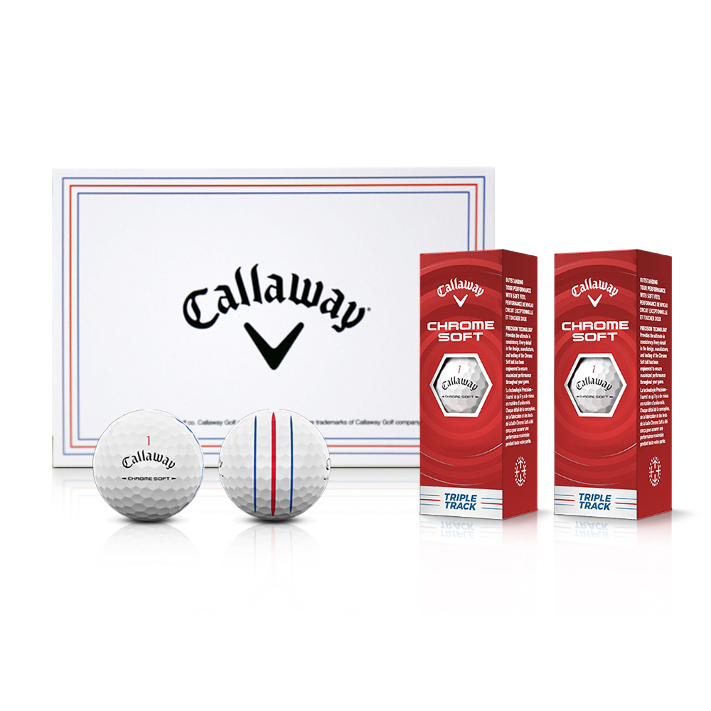 캘러웨이 CHROME SOFT TRIPLE TRACK HALF