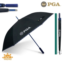 PGA 70암막컬러바이어스골프우산(블루)1P
