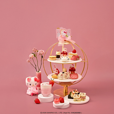 더 라운지 앤 바의 호텔이용권 - HELLO KITTY Strawberry WORLD : Afternoon Tea Set