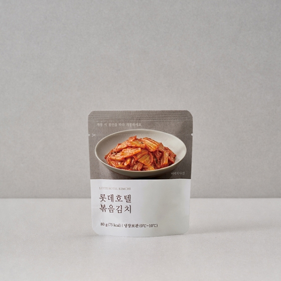 김치의 김치 – 롯데호텔 볶음김치(80g*10팩)