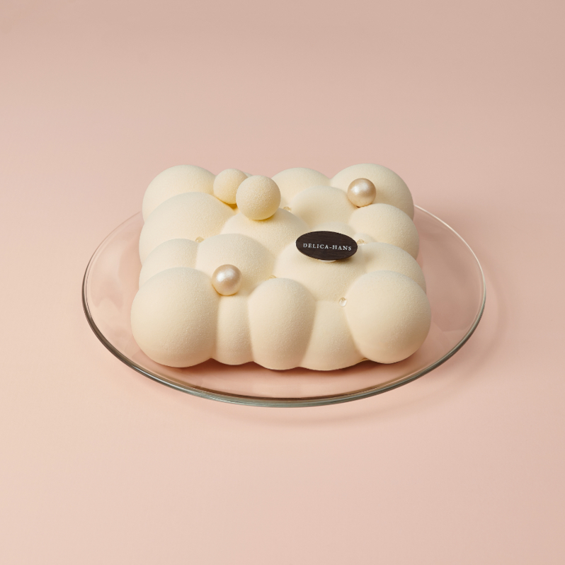 델리카한스의 롯데호텔 서울 – 화이트 초콜릿 버블 케이크