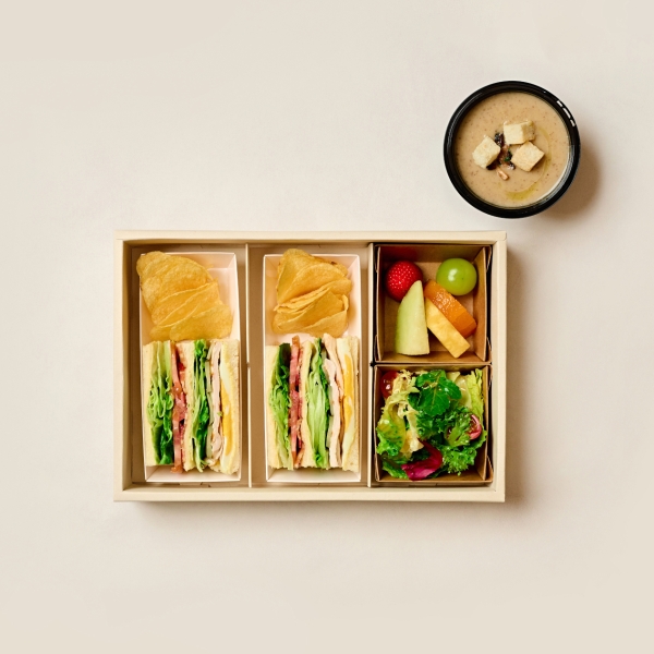 델리카한스의 호텔이용권 &ndash; 클럽 샌드위치 세트