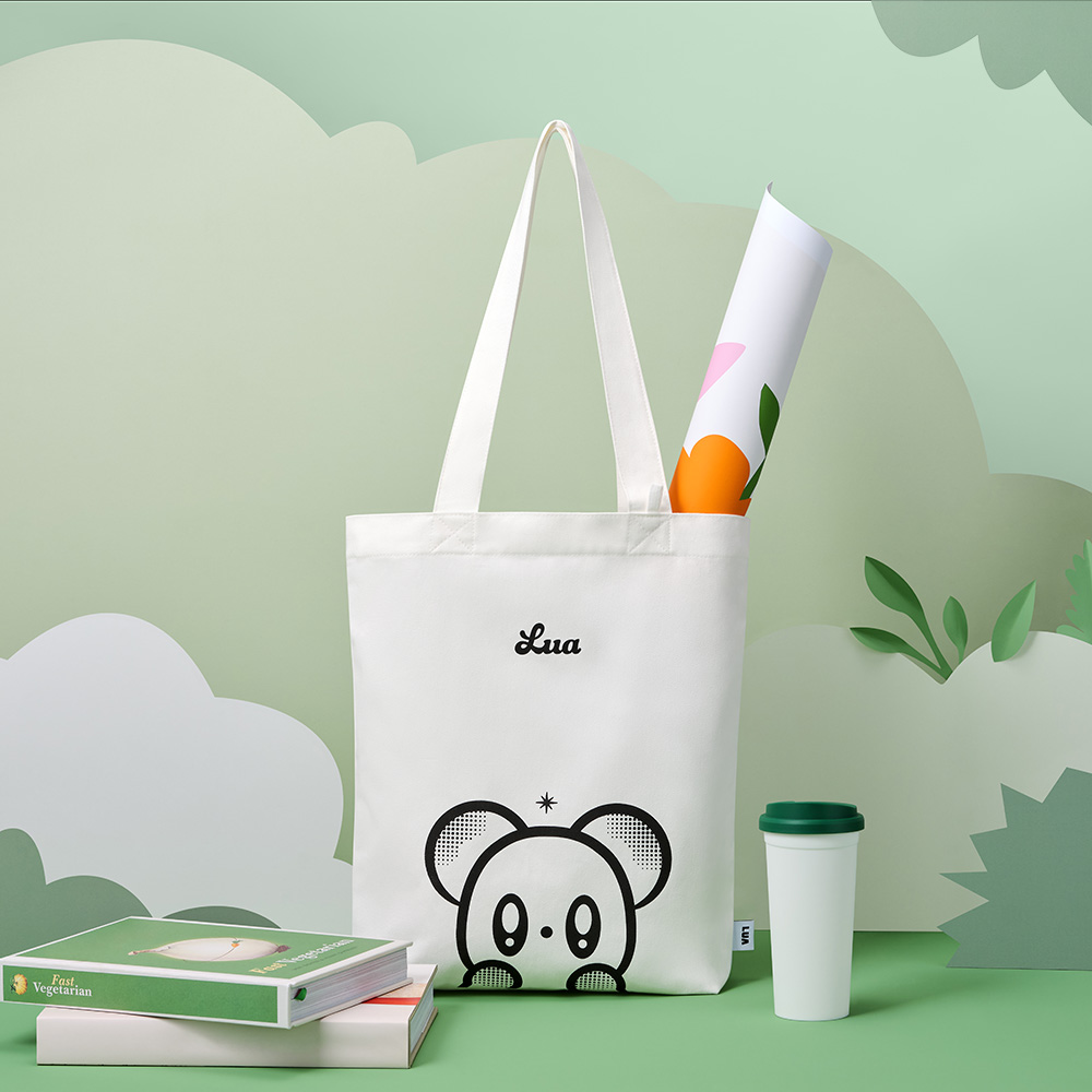 캐릭터의 캐릭터 – LUA 에코백