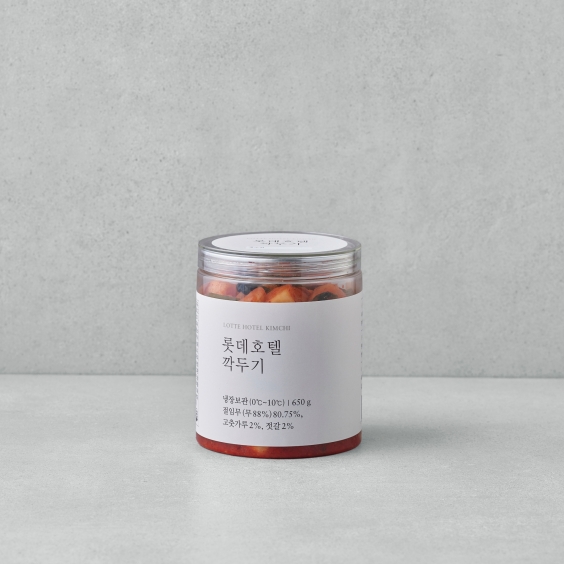 김치의 푸드 – 롯데호텔 깍두기 650g