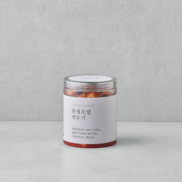 김치의 푸드 &ndash; 롯데호텔 깍두기 650g