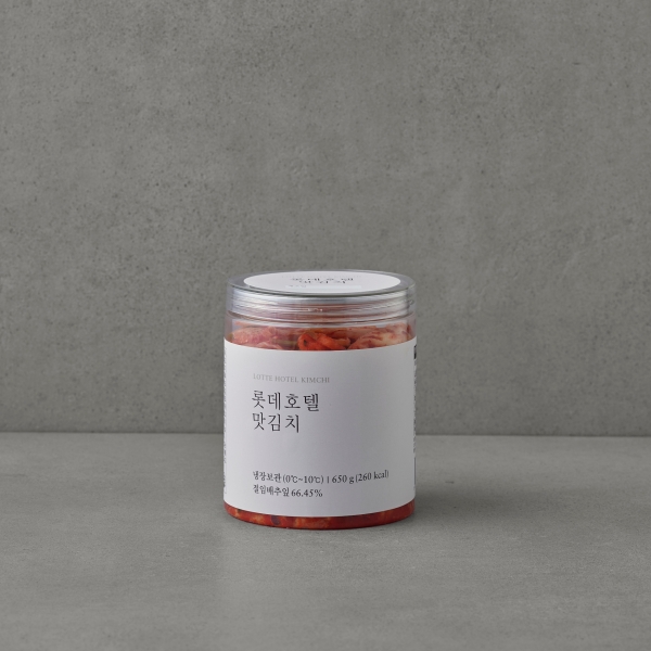 김치의 푸드 &ndash; 롯데호텔 맛김치 650g